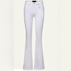 Veronica Beard Beverly Skinny Flare in White
